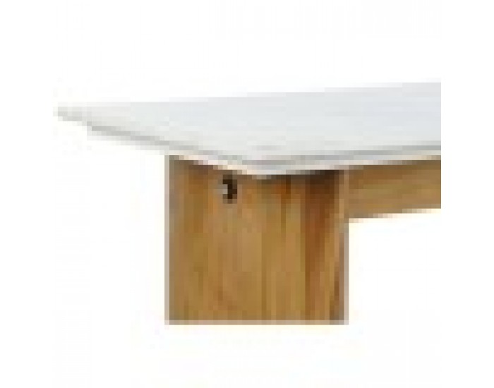 Console Home ESPRIT Бял Кафяв Мрамор Дърво манго 120 x 38 x 77 cm Console Home ESPRIT Бял Кафяв Мрамор Дърво манго 120 x 38 x 77 cm