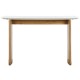 Console Home ESPRIT Бял Кафяв Мрамор Дърво манго 120 x 38 x 77 cm Console Home ESPRIT Бял Кафяв Мрамор Дърво манго 120 x 38 x 77 cm