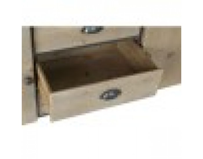 ТВ шкаф DKD Home Decor 144 x 47 x 76 cm Естествен Сив Метал ТВ шкаф DKD Home Decor 144 x 47 x 76 cm Естествен Сив Метал