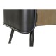 ТВ шкаф DKD Home Decor 144 x 47 x 76 cm Естествен Сив Метал ТВ шкаф DKD Home Decor 144 x 47 x 76 cm Естествен Сив Метал