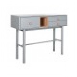 Console Home ESPRIT Син Сив Дървен MDF 120 x 35 x 90 cm - Маси