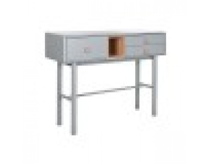 Console Home ESPRIT Син Сив Дървен MDF 120 x 35 x 90 cm