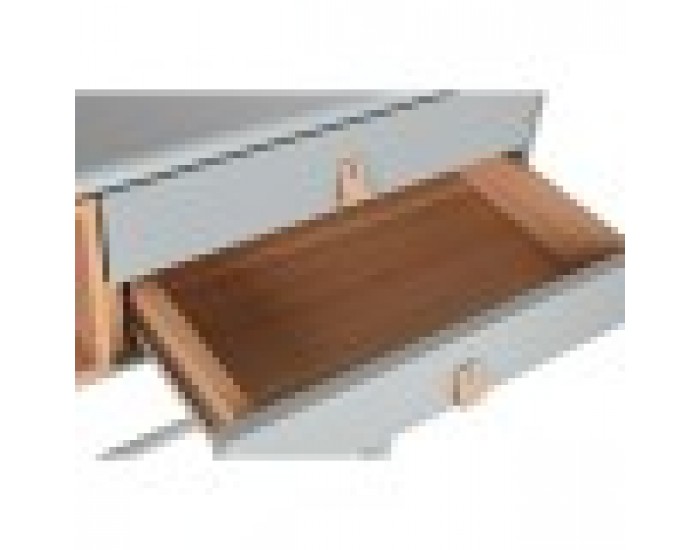 Console Home ESPRIT Син Сив Дървен MDF 120 x 35 x 90 cm