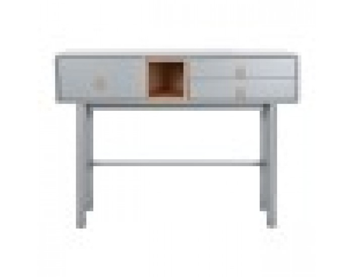 Console Home ESPRIT Син Сив Дървен MDF 120 x 35 x 90 cm
