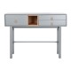 Console Home ESPRIT Син Сив Дървен MDF 120 x 35 x 90 cm