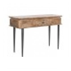 Конзола DKD Home Decor Естествен Черен Метал Дърво манго - Холни маси
