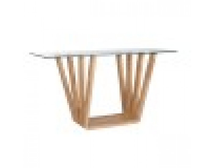 Конзола DKD Home Decor, Кристал, Кафяв, Прозрачен орех, 145 x 45 x 75 cm