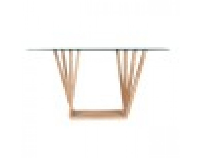 Конзола DKD Home Decor, Кристал, Кафяв, Прозрачен орех, 145 x 45 x 75 cm