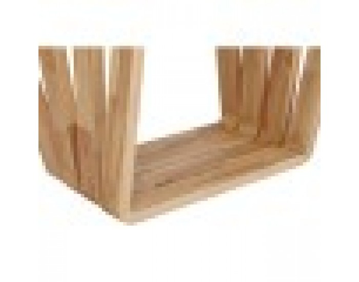 Конзола DKD Home Decor, Кристал, Кафяв, Прозрачен орех, 145 x 45 x 75 cm