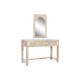 Конзола DKD Home Decor Естествен Дърво манго Огледало 117 x 40 x 76 cm