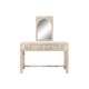 Конзола DKD Home Decor Естествен Дърво манго Огледало 117 x 40 x 76 cm