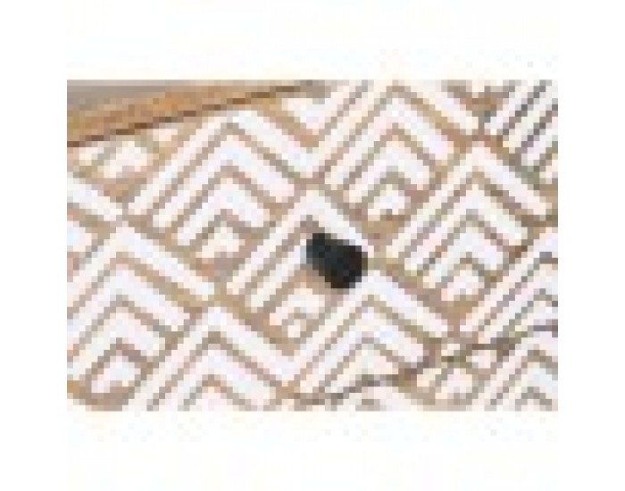 ТВ шкаф DKD Home Decor 135 x 40 x 55 cm Естествен Бял Дърво манго ТВ шкаф DKD Home Decor 135 x 40 x 55 cm Естествен Бял Дърво манго