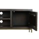 ТВ шкаф DKD Home Decor 140 x 40 x 55 cm Черен Метал Aкациево дърво