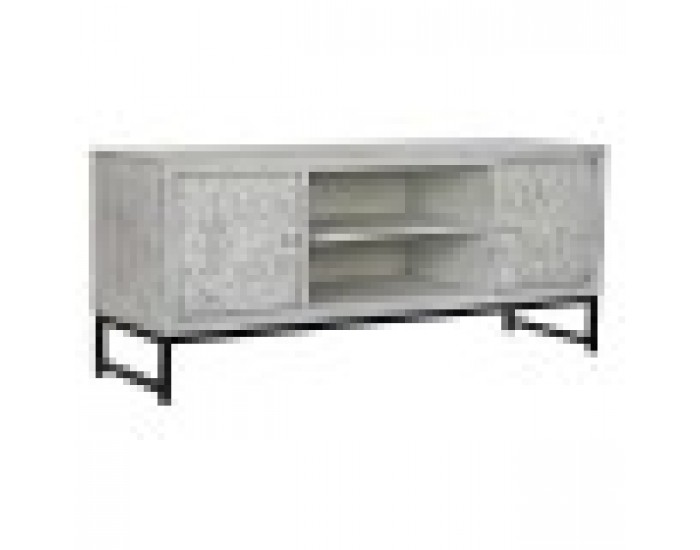 ТВ шкаф DKD Home Decor, Метал, Дърво манго, 130 x 40 x 55 cm ТВ шкаф DKD Home Decor, Метал, Дърво манго, 130 x 40 x 55 cm