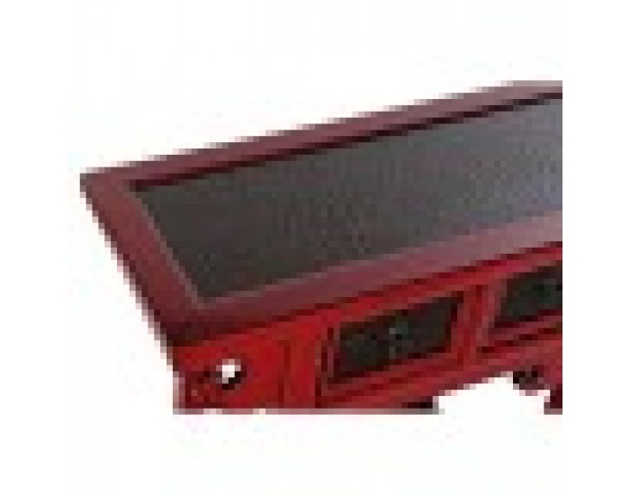 Конзола DKD Home Decor Червен Тъмно сив Бряст (85 x 35 x 80 cm)