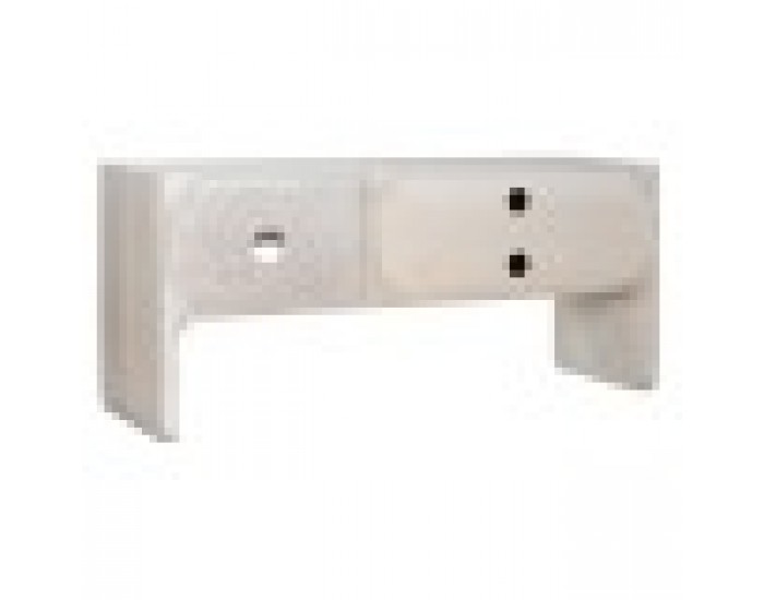 ТВ шкаф Home ESPRIT Бял 140 x 40 x 60 cm