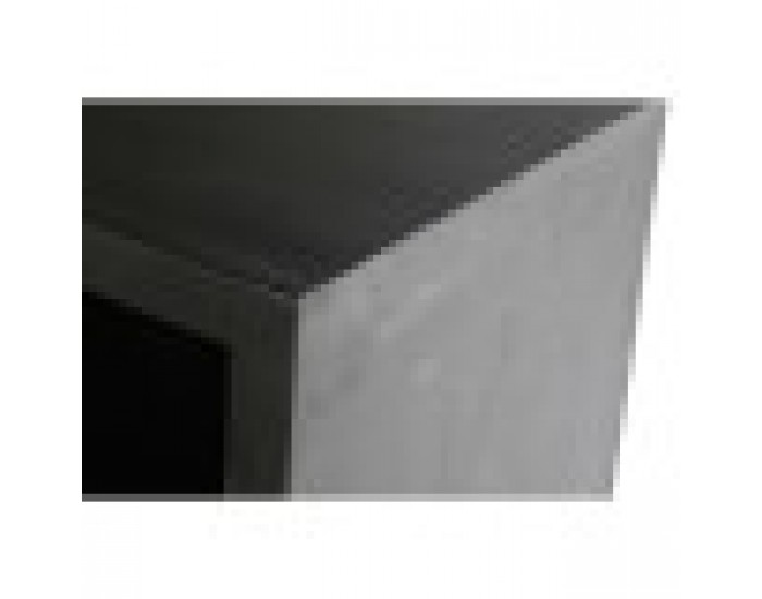 ТВ шкаф DKD Home Decor, Черен, Pатан, Дърво манго, 145,5 x 40,5 x 60 cm