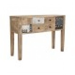 Конзола DKD Home Decor Колониален Дърво манго (121 x 40 x 86 cm) - Холни маси