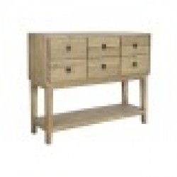 Конзола DKD Home Decor 140 x 40 x 110 cm Кафяв Бор - Холни маси