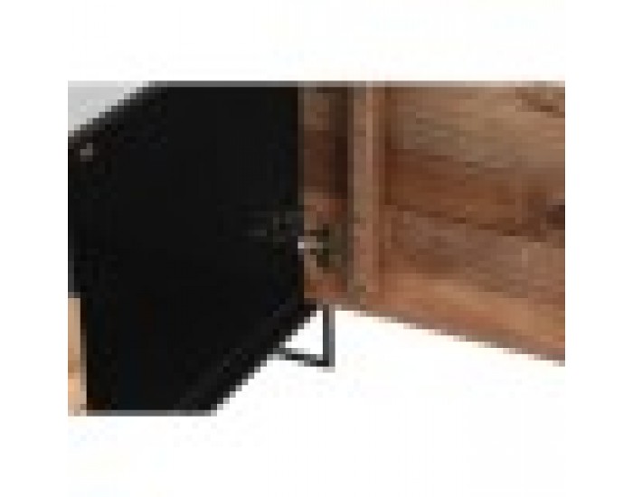 ТВ шкаф DKD Home Decor 144,5 x 40 x 51 cm Черен Оранжев Рециклирано дърво Бор ТВ шкаф DKD Home Decor 144,5 x 40 x 51 cm Черен Оранжев Рециклирано дърво Бор