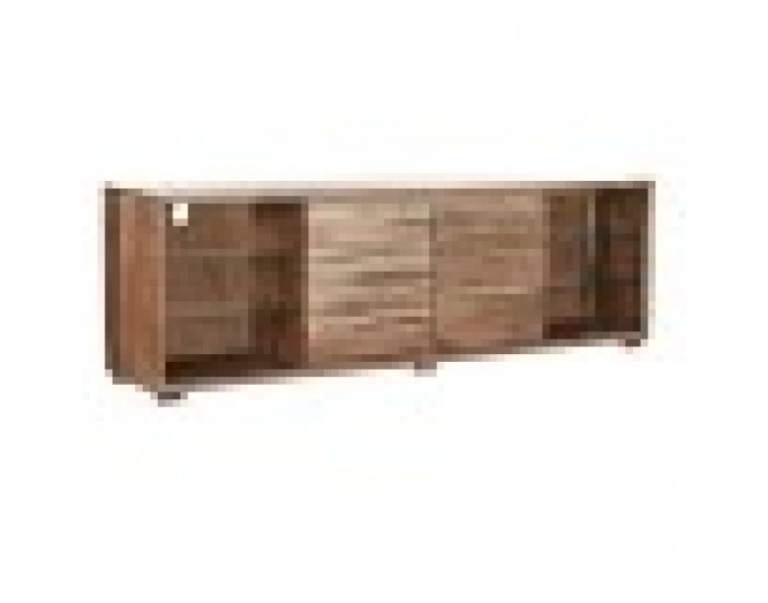 ТВ шкаф DKD Home Decor Кафяв Кристал Aкациево дърво ТВ шкаф DKD Home Decor Кафяв Кристал Aкациево дърво