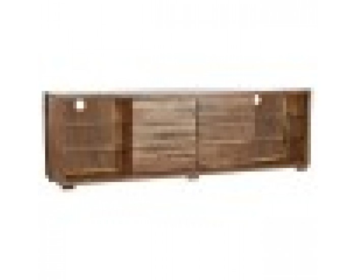 ТВ шкаф DKD Home Decor Кафяв Кристал Aкациево дърво ТВ шкаф DKD Home Decor Кафяв Кристал Aкациево дърво