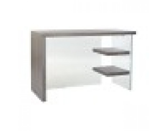 Бюро DKD Home Decor Кристал Сив Прозрачен MDF калено стъкло (120 x 50 x 76 cm)