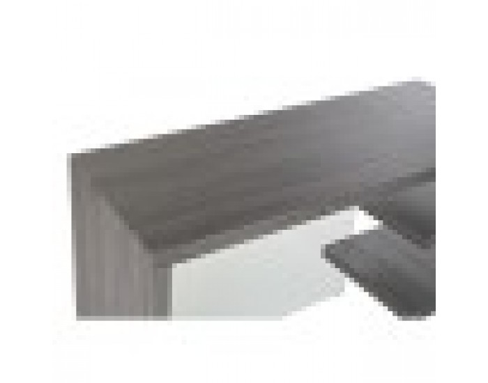 Бюро DKD Home Decor Кристал Сив Прозрачен MDF калено стъкло (120 x 50 x 76 cm)