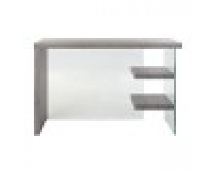 Бюро DKD Home Decor Кристал Сив Прозрачен MDF калено стъкло (120 x 50 x 76 cm)