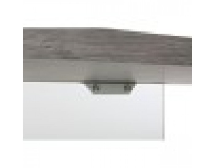 Бюро DKD Home Decor Кристал Сив Прозрачен MDF калено стъкло (120 x 50 x 76 cm)