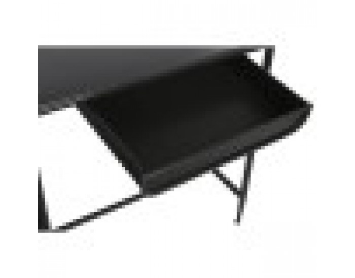 Бюро DKD Home Decor Черен Метал Кристал 120 x 50 x 80 cm