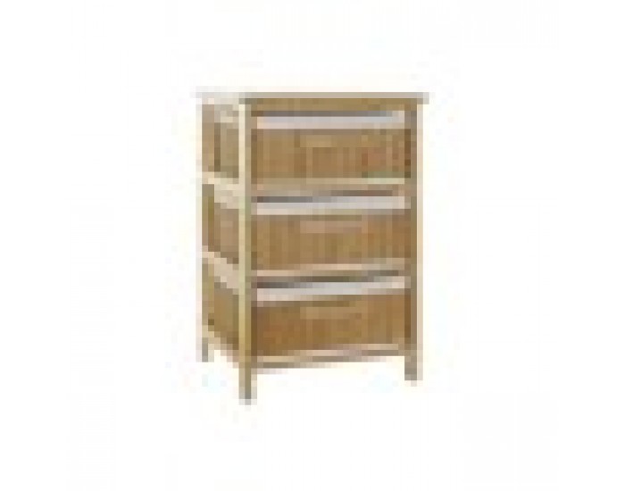 Скрин DKD Home Decor Естествен Бамбук Дърво от пауловния 42 x 32 x 63 cm Скрин DKD Home Decor Естествен Бамбук Дърво от пауловния 42 x 32 x 63 cm