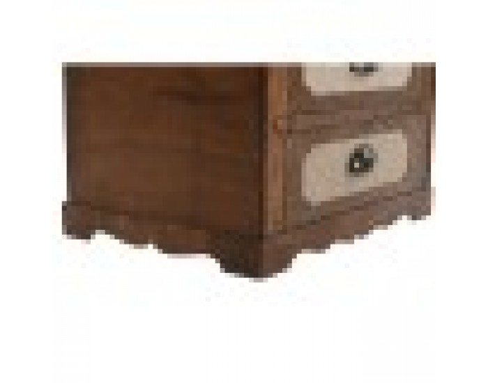 Скрин Home ESPRIT Кафяв Бежов Alpino 45 x 35 x 71,5 cm