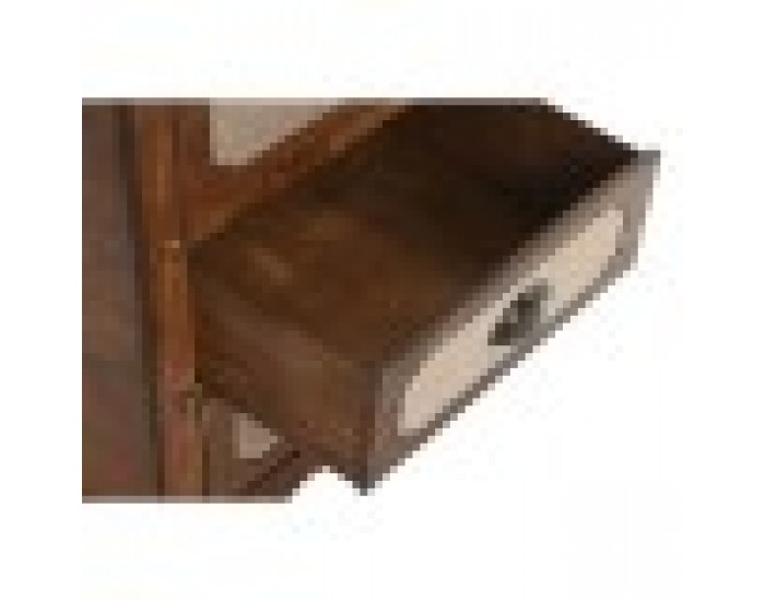 Скрин Home ESPRIT Кафяв Бежов Alpino 45 x 35 x 71,5 cm