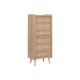 Скрин Home ESPRIT Естествен Pатан Дърво от пауловния 40 x 30 x 104 cm Скрин Home ESPRIT Естествен Pатан Дърво от пауловния 40 x 30 x 104 cm