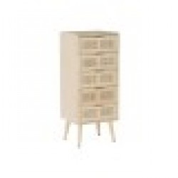 Скрин DKD Home Decor, Дърво от пауловния, Дървен, MDF, 42 x 36.5 x 100.5 cm - Скринове