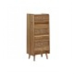 Скрин Home ESPRIT Кафяв Aкациево дърво Дървен MDF 40 x 30 x 104,5 cm - Скринове