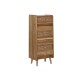 Скрин Home ESPRIT Кафяв Aкациево дърво Дървен MDF 40 x 30 x 104,5 cm Скрин Home ESPRIT Кафяв Aкациево дърво Дървен MDF 40 x 30 x 104,5 cm