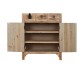 Скрин Home ESPRIT Черен Естествен Ела Дървен MDF Ориенталски 63 x 27 x 101 cm Скрин Home ESPRIT Черен Естествен Ела Дървен MDF Ориенталски 63 x 27 x 101 cm