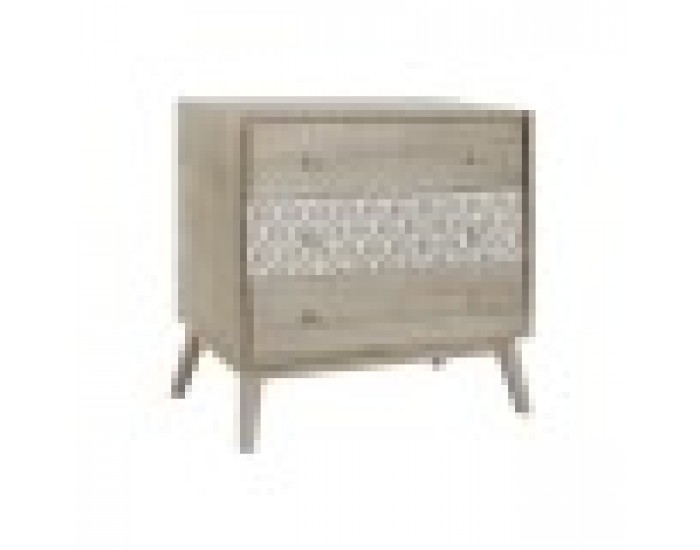 Скрин DKD Home Decor Лист Дърво от пауловния (80 x 42 x 80 cm)
