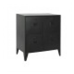 Скрин Home ESPRIT Черен Метал Loft 75 x 45 x 80 cm - Скринове