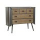 Скрин DKD Home Decor Сив Естествен Метал Ела Loft 97 x 37 x 79 cm Скрин DKD Home Decor Сив Естествен Метал Ела Loft 97 x 37 x 79 cm