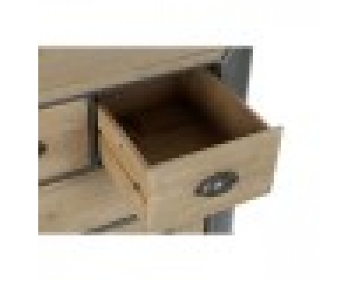 Скрин DKD Home Decor Сив Естествен Метал Ела Loft 97 x 37 x 79 cm Скрин DKD Home Decor Сив Естествен Метал Ела Loft 97 x 37 x 79 cm
