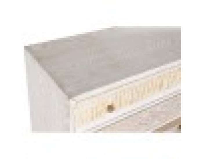 Скрин DKD Home Decor, Ела, Естествен Памук, Бял, 80 x 35 x 80 cm Скрин DKD Home Decor, Ела, Естествен Памук, Бял, 80 x 35 x 80 cm