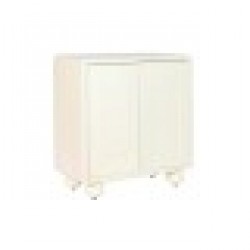 Скрин DKD Home Decor Бял Дървен MDF Модерен 80 x 37 x 85 cm 80 x 37 x 86 cm - Скринове
