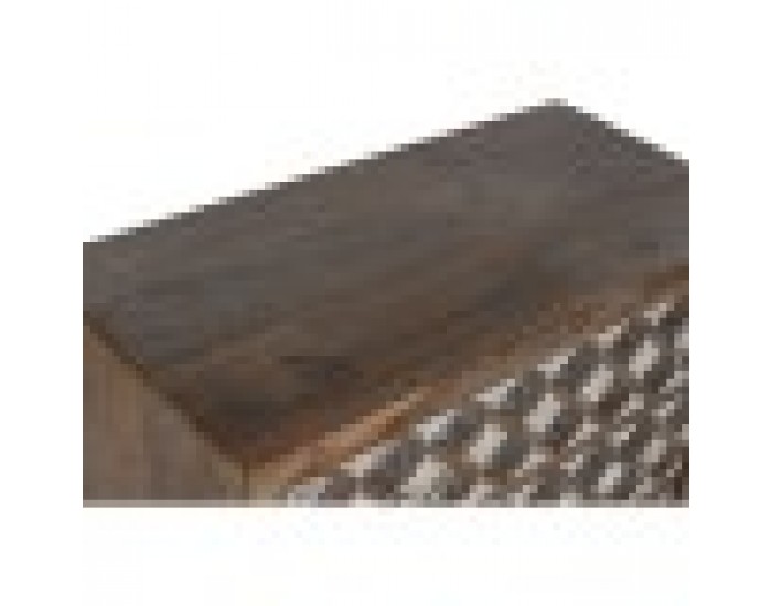 Скрин Home ESPRIT Кафяв Черен Сребрист Дърво манго Огледало Индианец 80 x 38 x 80 cm Скрин Home ESPRIT Кафяв Черен Сребрист Дърво манго Огледало Индианец 80 x 38 x 80 cm