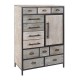 Скрин DKD Home Decor, Дървен, Метал, 80 x 40 x 122 cm Скрин DKD Home Decor, Дървен, Метал, 80 x 40 x 122 cm