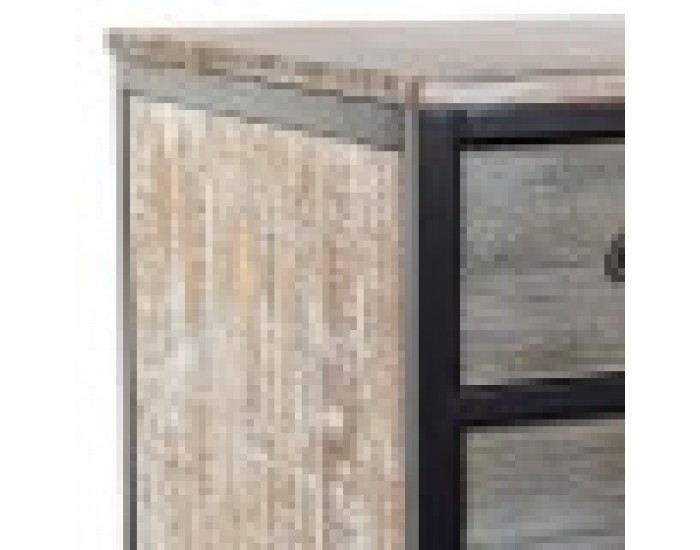 Скрин DKD Home Decor, Дървен, Метал, 80 x 40 x 122 cm Скрин DKD Home Decor, Дървен, Метал, 80 x 40 x 122 cm