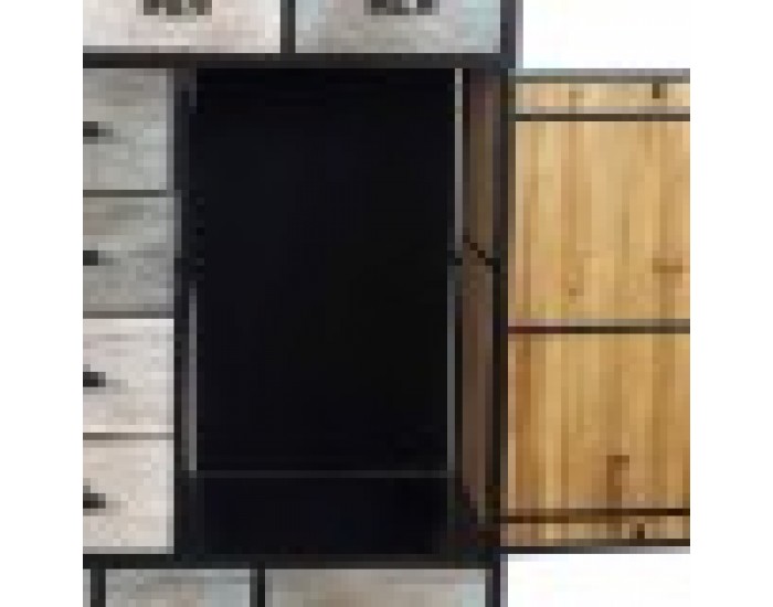 Скрин DKD Home Decor, Дървен, Метал, 80 x 40 x 122 cm Скрин DKD Home Decor, Дървен, Метал, 80 x 40 x 122 cm