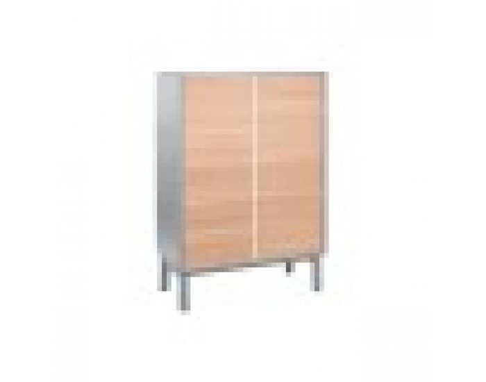 Скрин Home ESPRIT Син Сив полипропилен Дървен MDF 80 x 40 x 117 cm Скрин Home ESPRIT Син Сив полипропилен Дървен MDF 80 x 40 x 117 cm